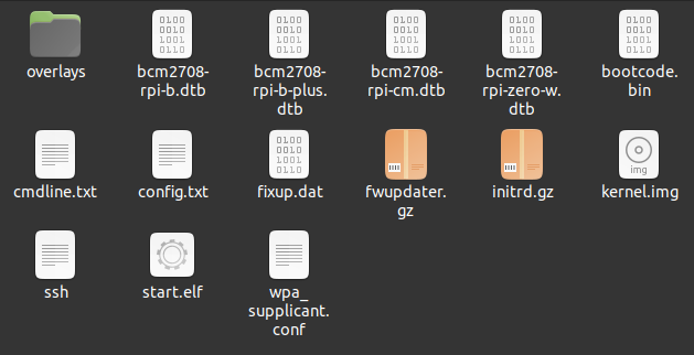 Boot Files