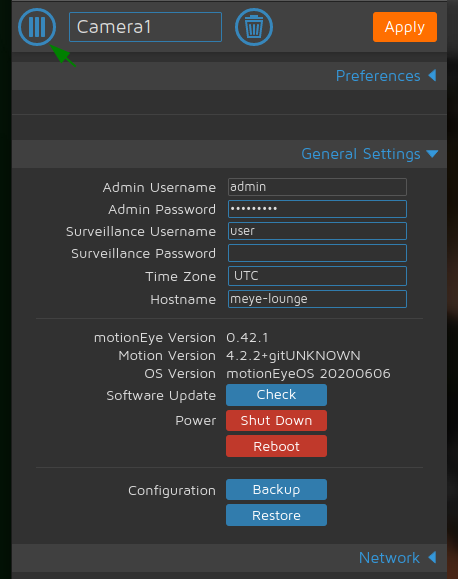 General Settings