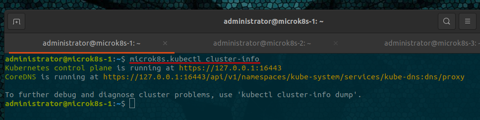 microk8s-cluster-info