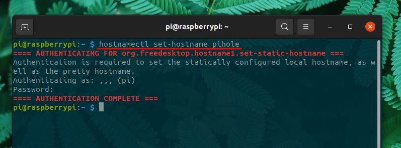 rpi-pihole-hostname-1