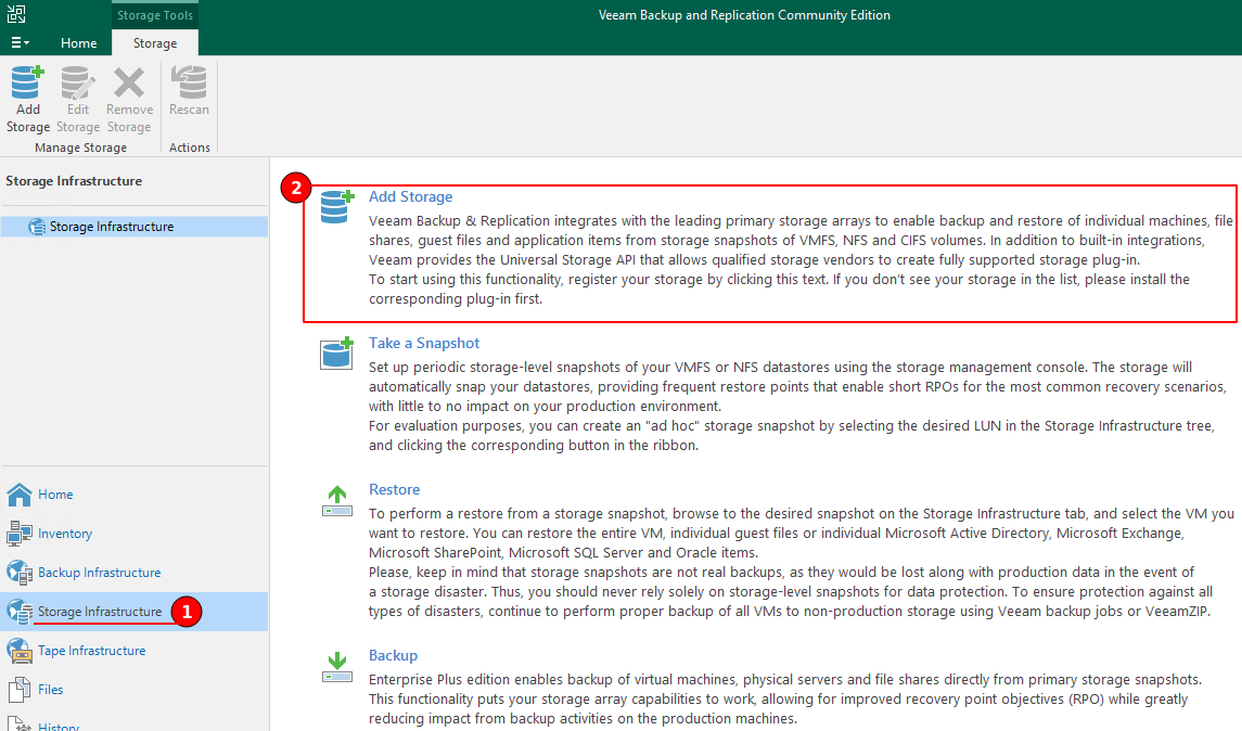 veeam-ce-storage-infrastructure