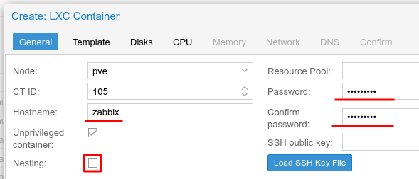 zabbix-container-create-1